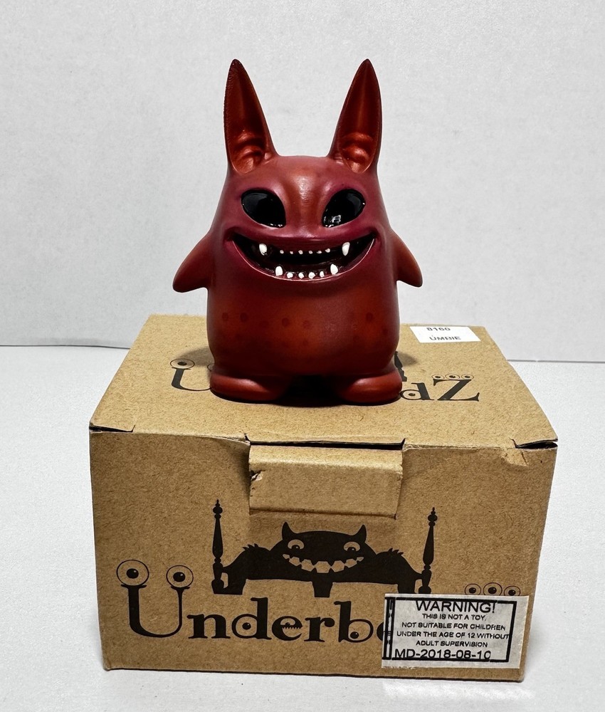 Underbedz Red Devil Fire Ball Blaster Monster Figurine Summit Collection