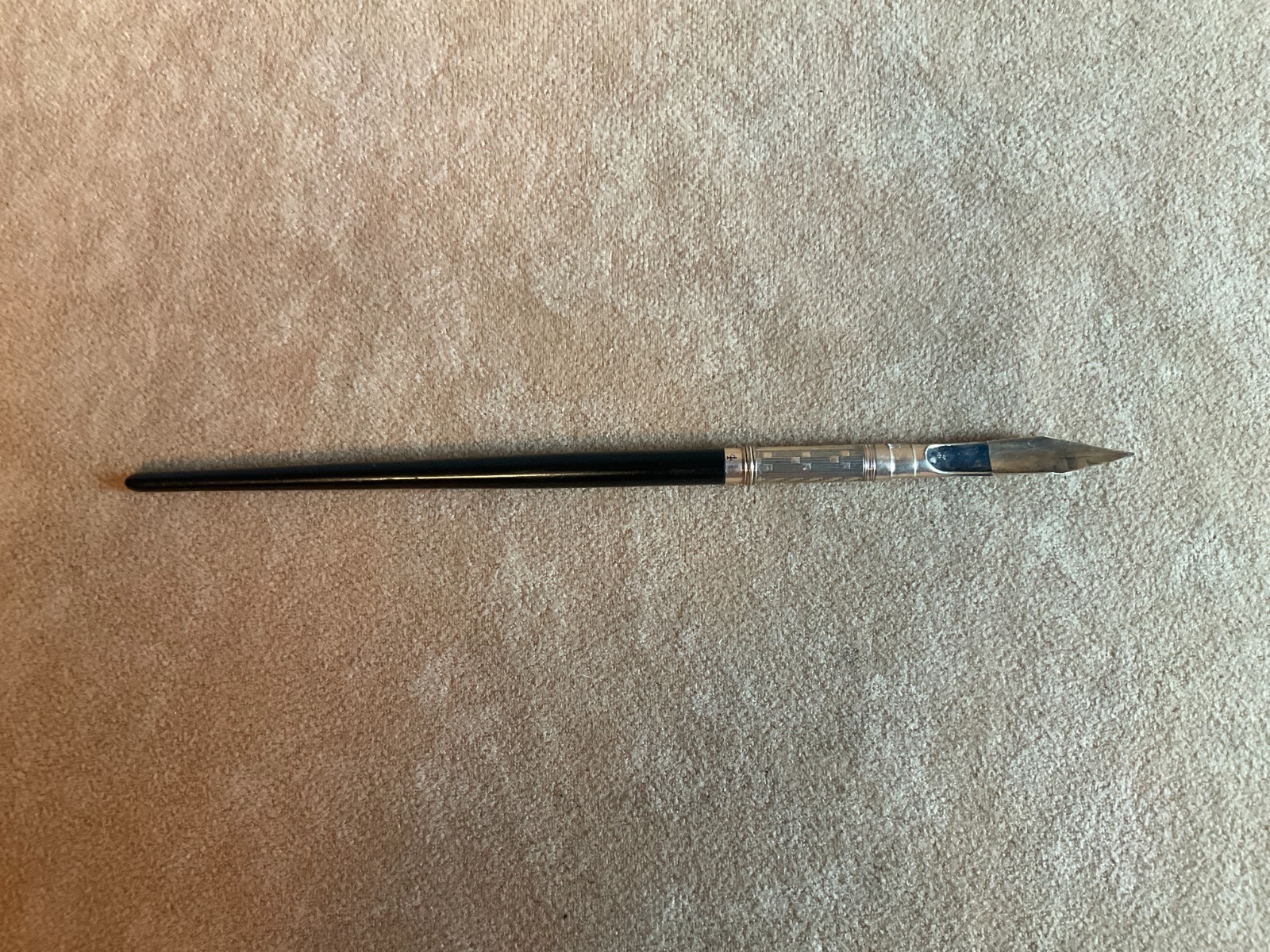 E.S. Johnson Antique Dip Pen #4 Nib Gold 1860s