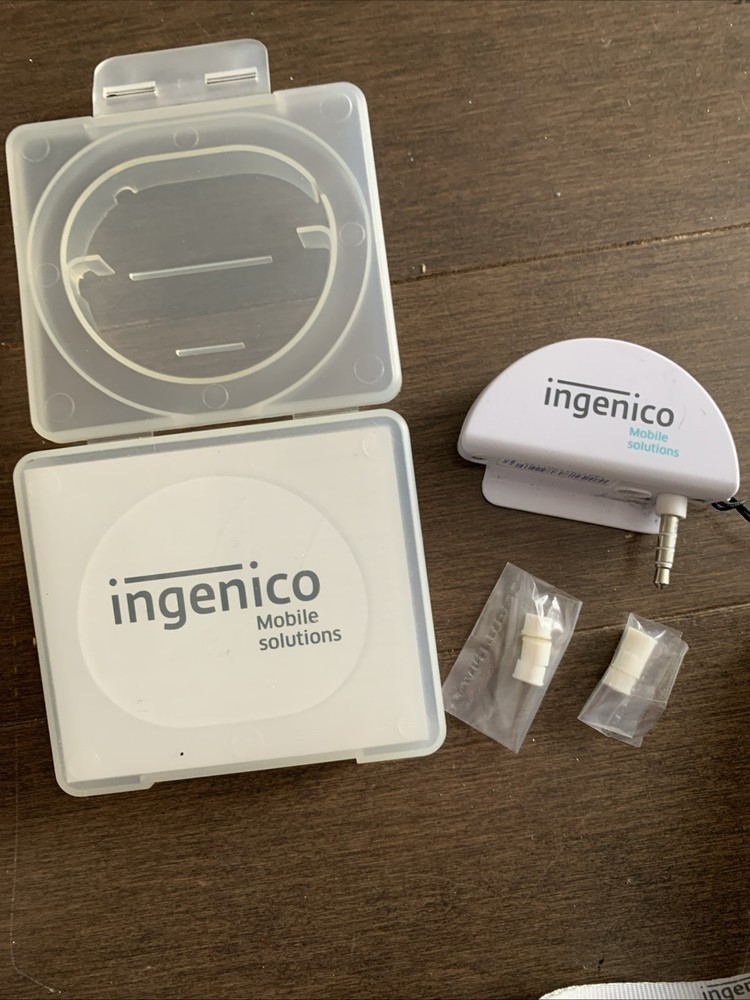 Ingenico Mobile Solutions Audio Jack Card Reader iCMP G5X White