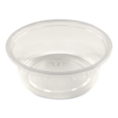 Amercareroyal 60003016 Portion Cups, 1.5 Oz, Clear, 100/pack, 25 Packs/carton