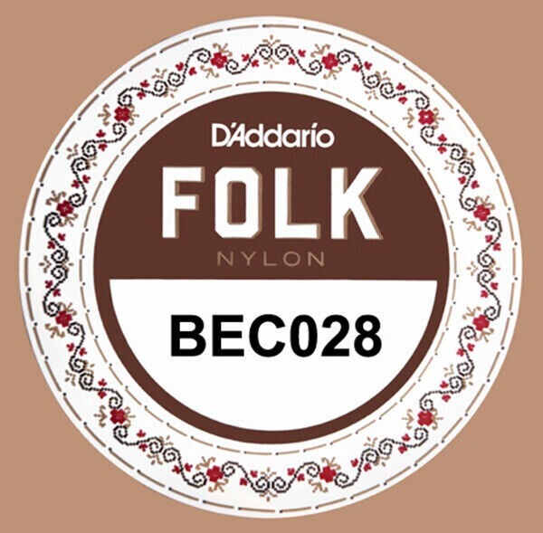 Single Ball-End  Clear Nylon .028 First String E Classical Guitar