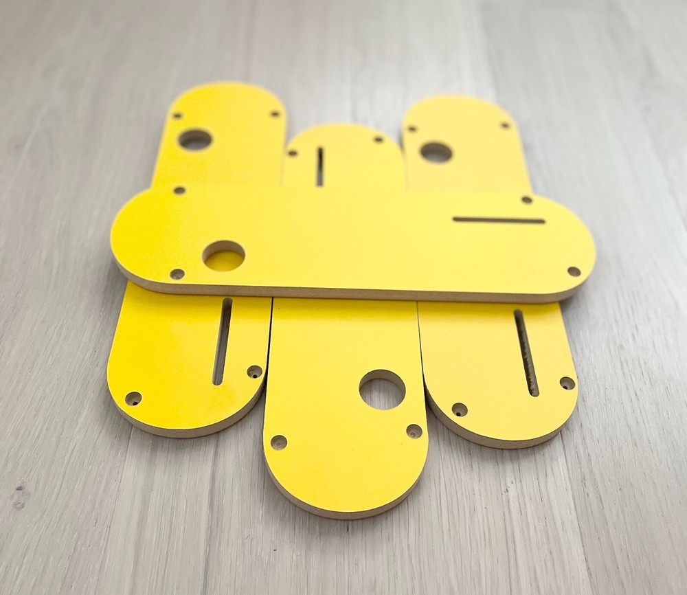 DEWALT DWE7485 COMPATIBLE (SET OF 4) ZERO CLEARANCE INSERTS