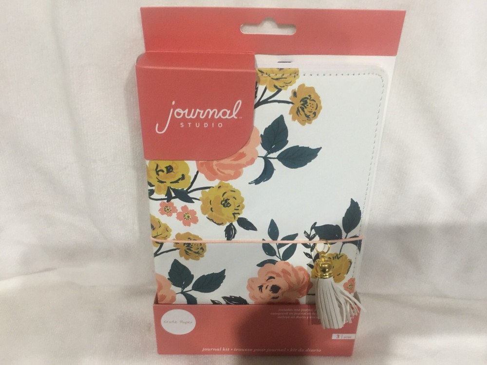 We R Memory Keepers Journal Studio Travellers Notebook Crate Paper-Rose Diary