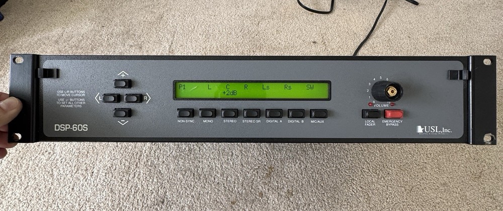 Vintage USL Inc. DSP-60s Cinema Processor - Working
