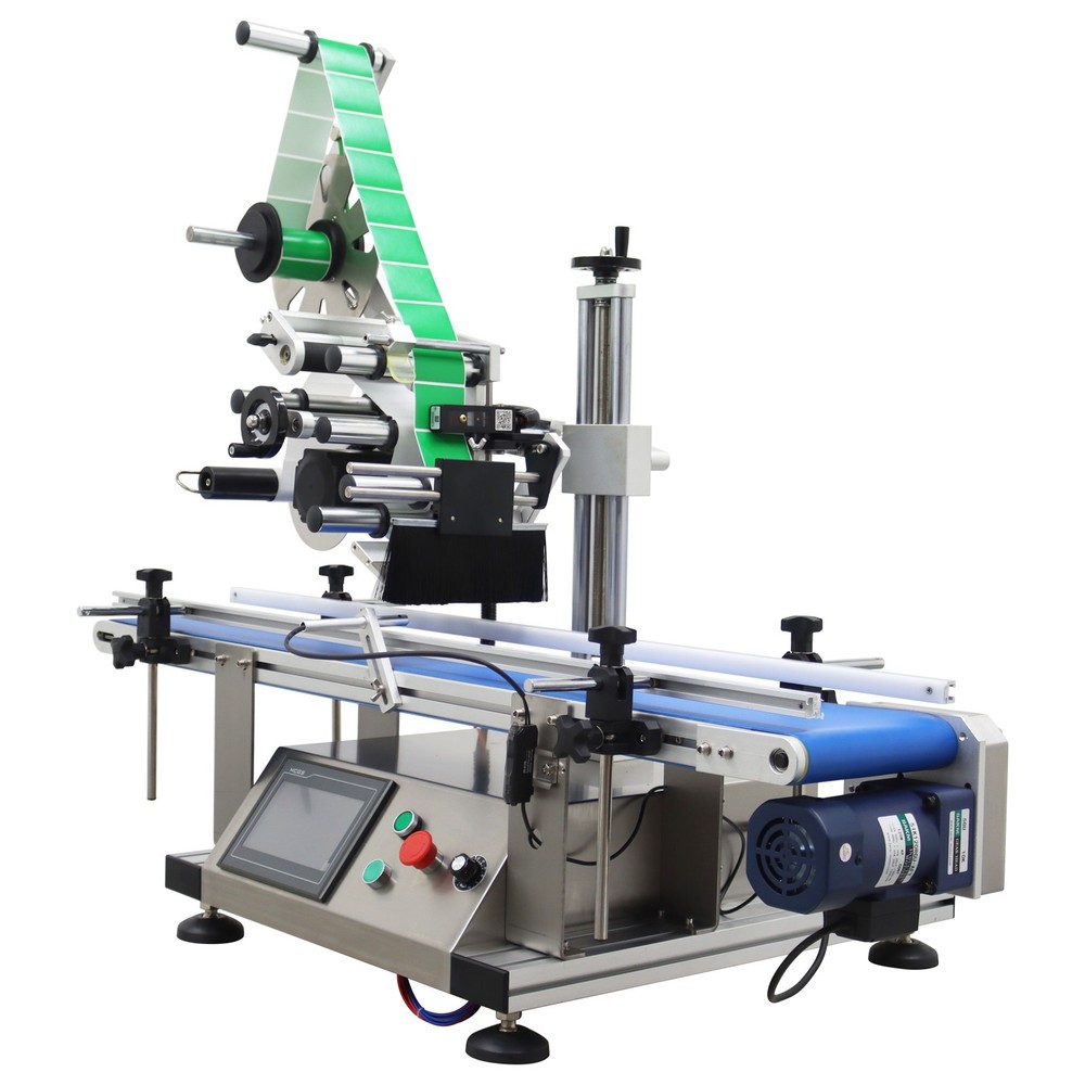 Automatic Flat Surface Labeling Machine for Clear Label & Full Labels 900W 110V