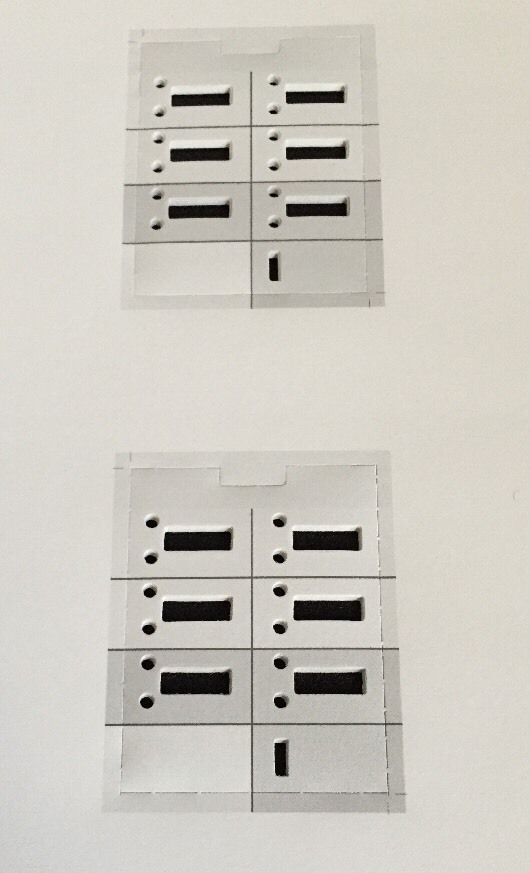 Avaya Partner 6 Button #10380 Gray 8 Sheets