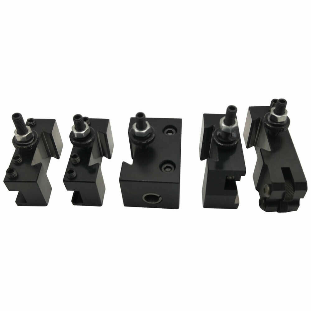 OXA 250-000 Wedge Type Quick Change Tool Post Holder Set For Mini Lathe Up to 8"