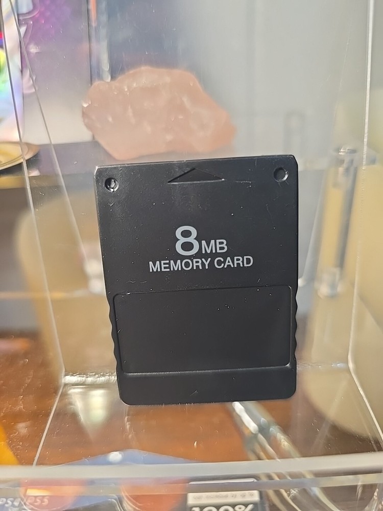 Ps2 8mb Memory Card External Attachment - Black