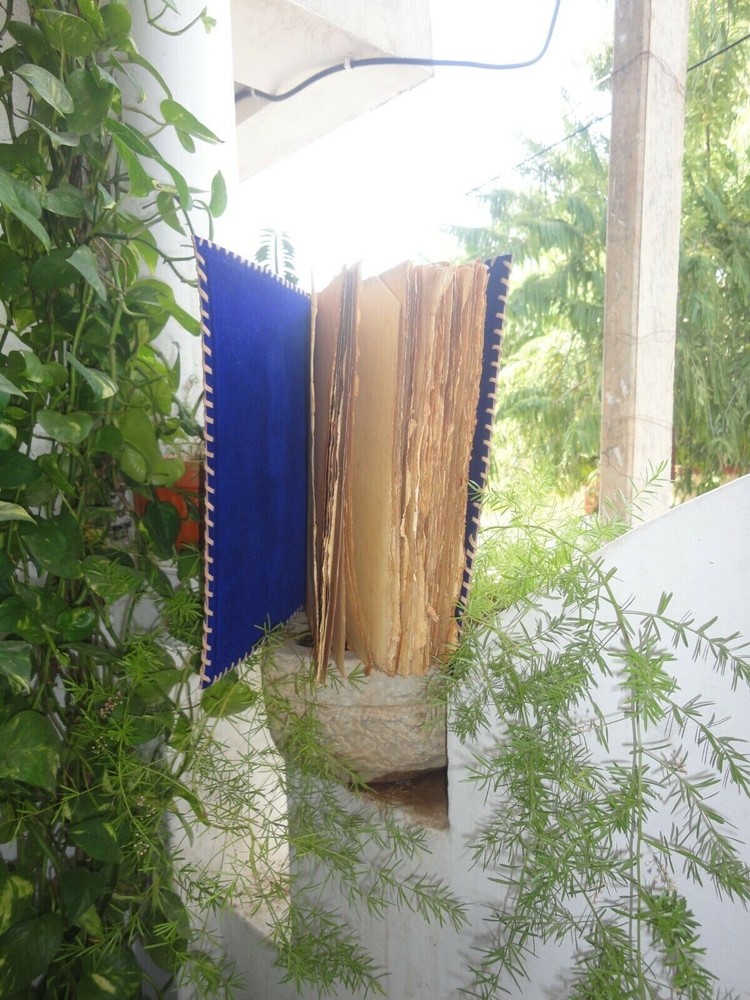 Handmade Journal Notebook Diary Extra Large Seven Stone Embossed