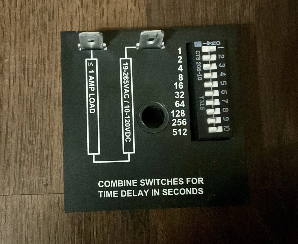 Airtronics Solid State Timer THCU1023E AC/DC, 1AMP