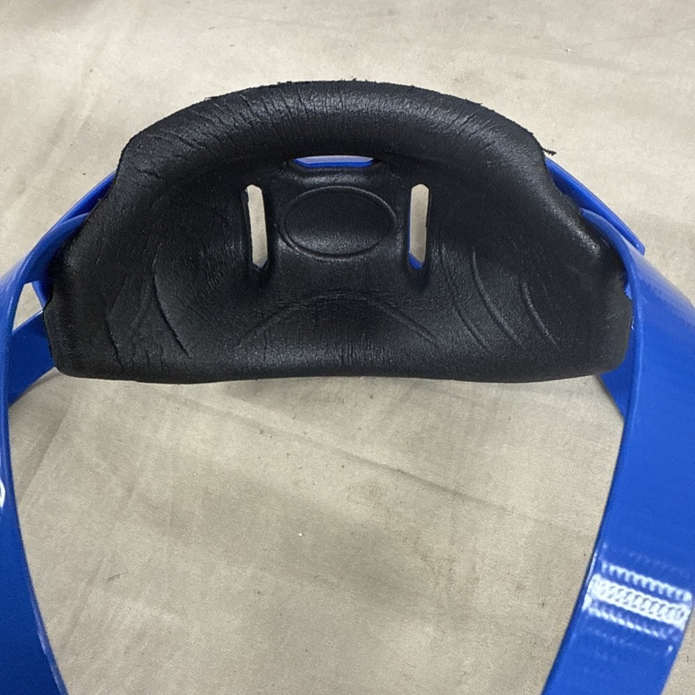 Riddell Hard Cup Chinstrap Buckles - Blue - Medium