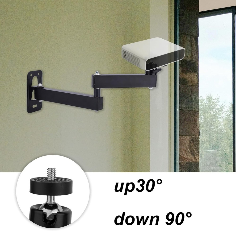 Foldable 180° Adjustable Projector Stand for Versatile Viewing – 2kg Capacity