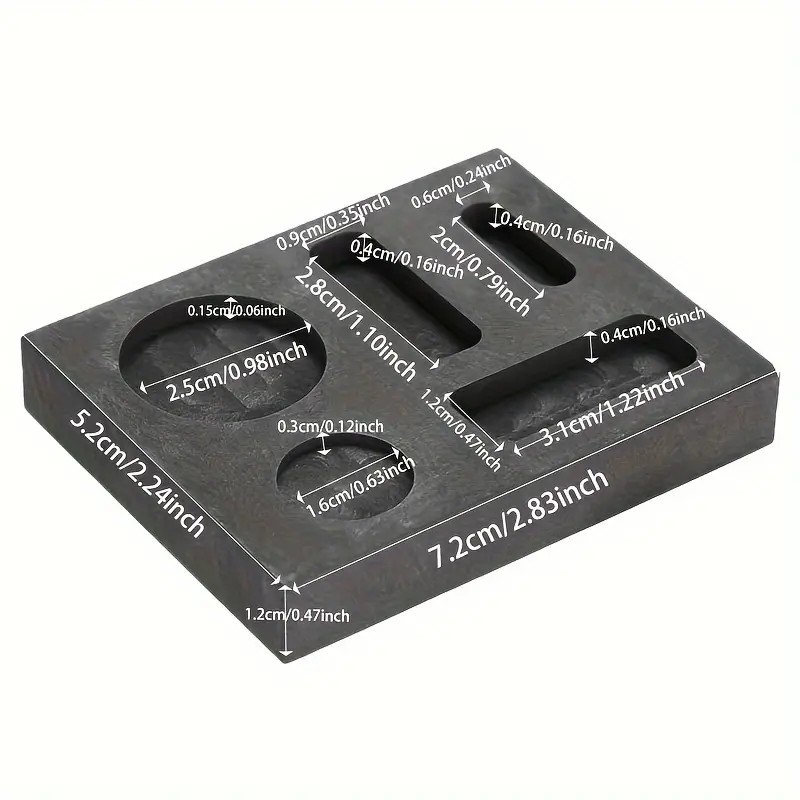 Graphite Ingot Mold Crucible for Melting Casting Refining