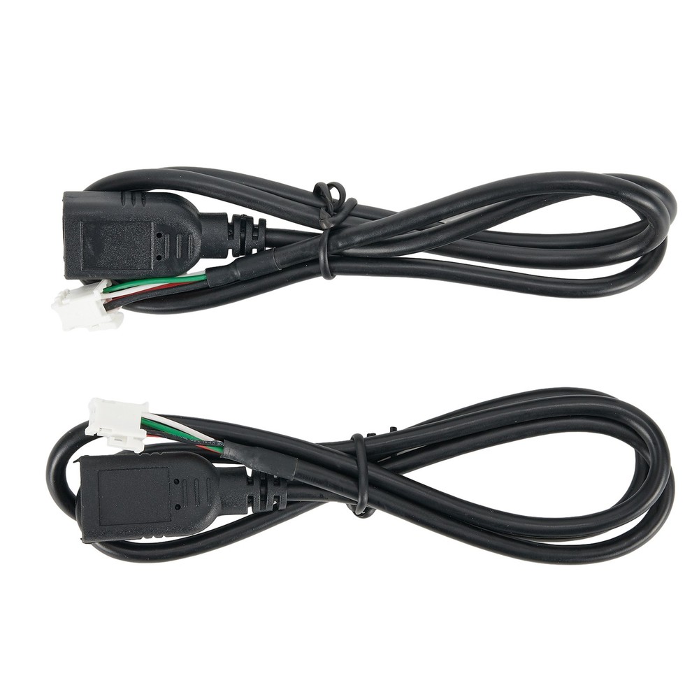 2pcs Car USB Cable Adapter 4Pin & 6Pin Accessories Connector For Android