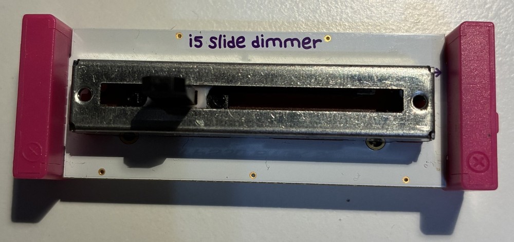 littleBits STEM Kit Replacement: i5 slide dimmer Module - used/tested