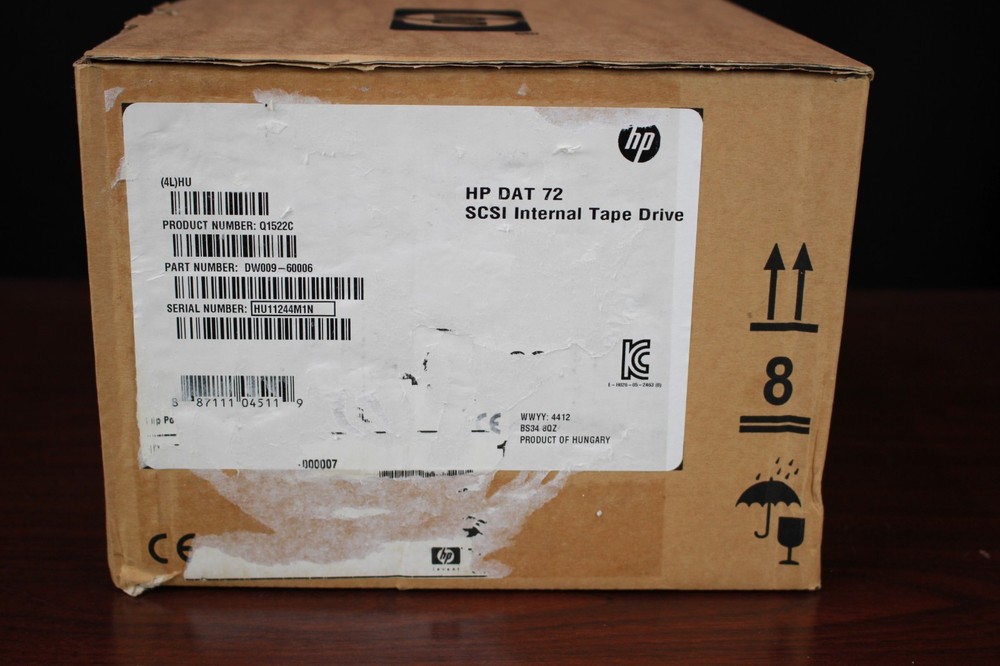 HP DAT 72 SCSI Storageworks Tape Drive