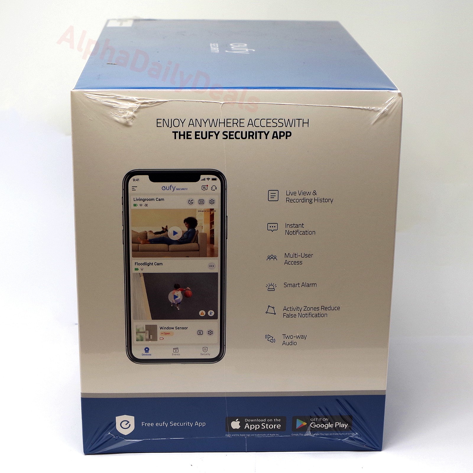 NEW eufy Floodlight Cam 2 Pro FHD Outdoor Wired Security Camera 360 Coverage