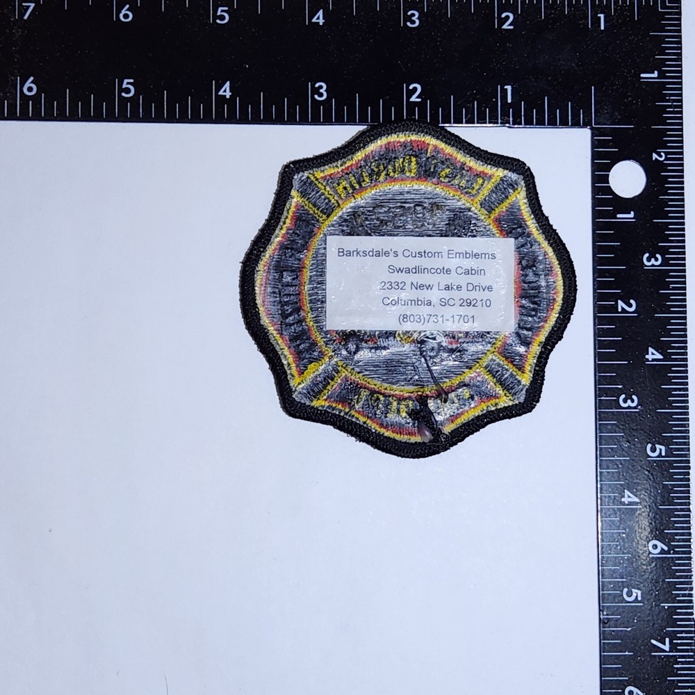 East Dublin Fire Department Patch. Great Condition!