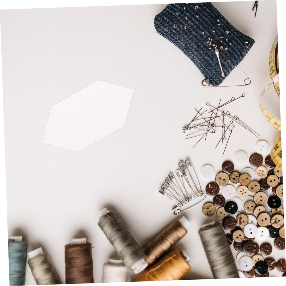 200 PCS Hexagon Paper Piecing Templates, Quilting Stencils, Patchwork, Crafts