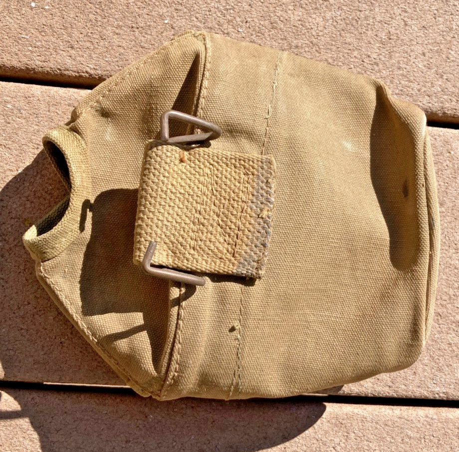 ORIGINAL WWII US USMC MARINE P1941 P41 3RD PATTERN CANTEEN COVER Field Gear