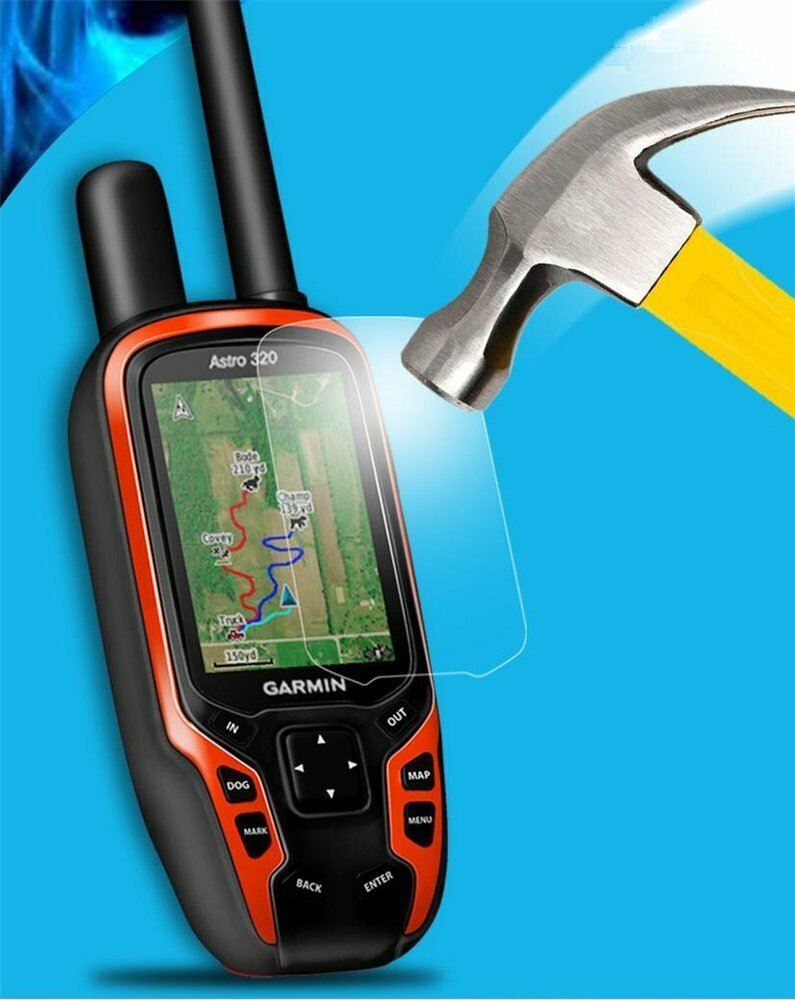 EXPLOSION Proof Screen Protector Tempered Glass for Garmin Astro GPS ExplodeAst