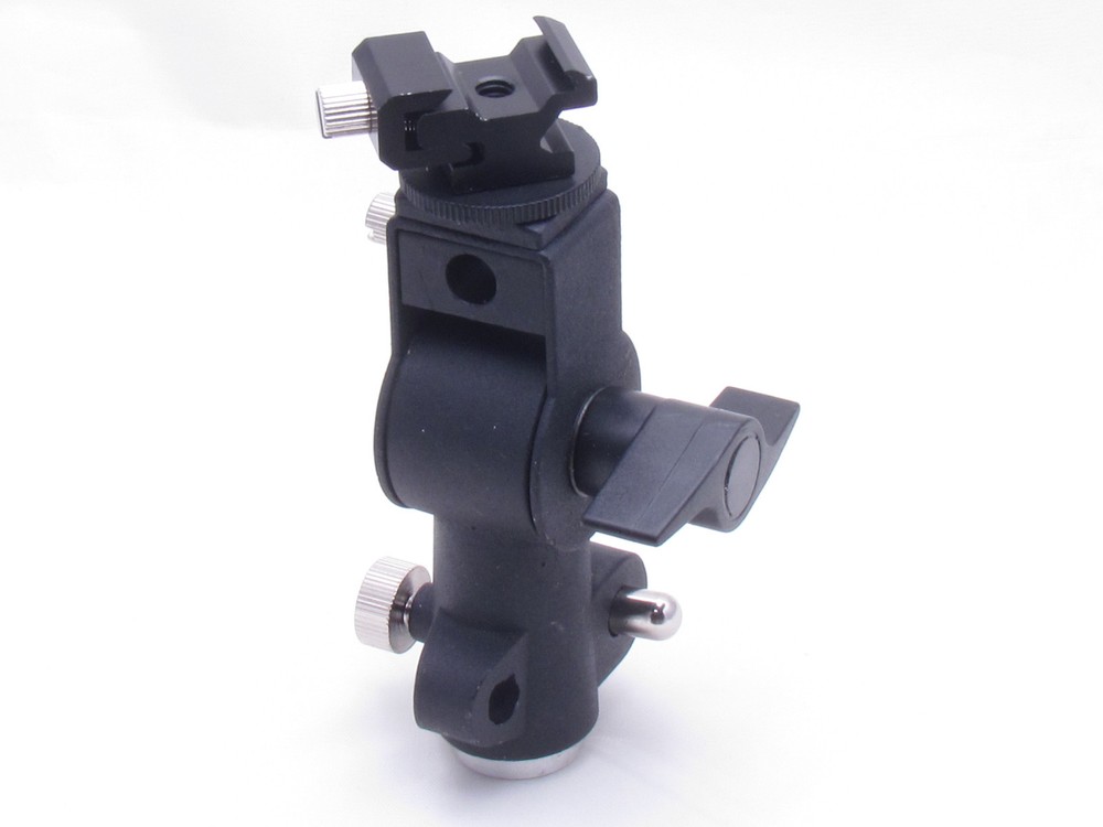 D-Type Flash Shoe Umbrella Light Stand Holder Tripod Bracket Mount D Type Hot