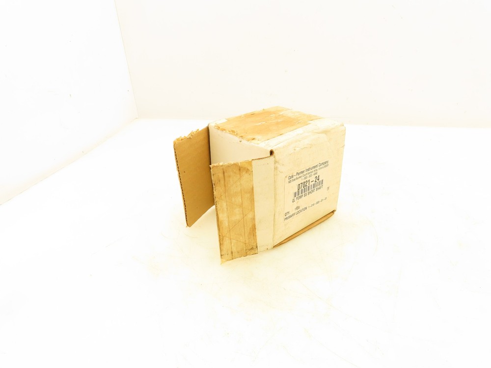 Masterflex 07021-24 Cole Parmer Quick Load Pump SS Short Shaft