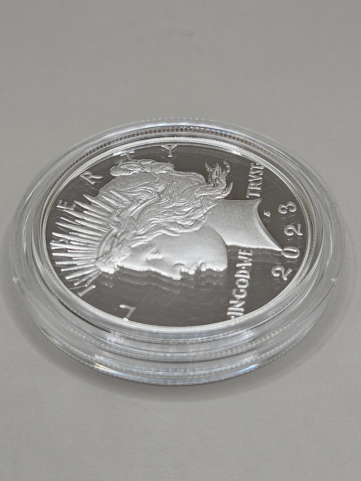 2023 Peace Silver Dollar Proof - OGP Box & COA (23XL)