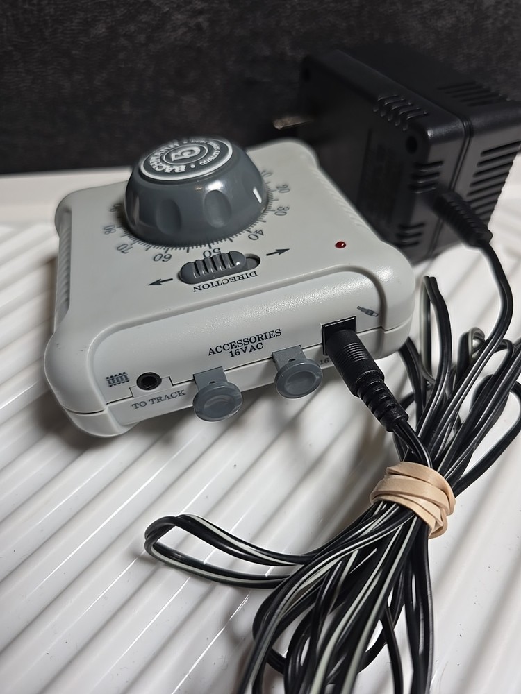 Bachmann 46605A Speed Controller Transformer w/ Power Adapter