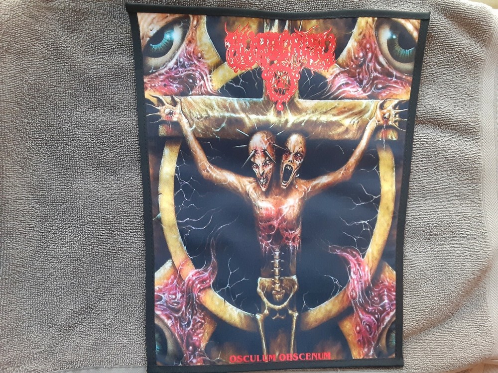 HYPOCRISY,OSCULUM OBSCENUM,SEW ON SUBLIMATED LARGE BACK PATCH