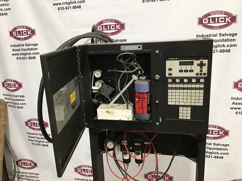 Videojet 37E ink jet printer bottle marking machine