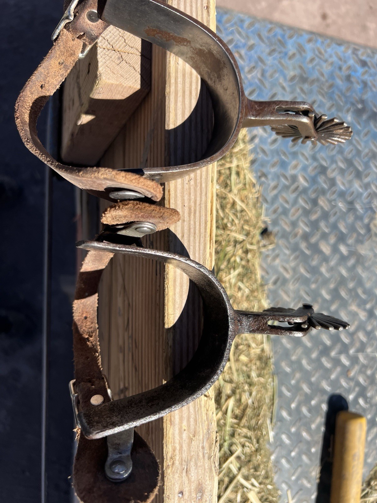 One Of A Kind, Crockett Spurs, Early Old School Cowboy