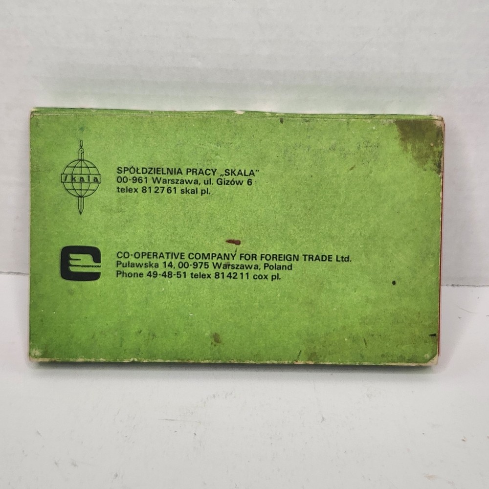 Vintage Skala PRECISION PTVb Technical Drafting Compass Set Made in Poland