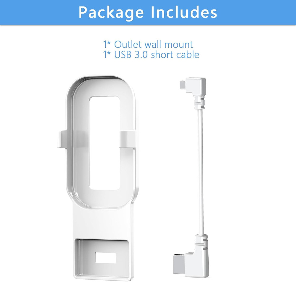 Outlet Wall Mount for Blink Sync Module Core, Sync Module Mount Holder for Blink