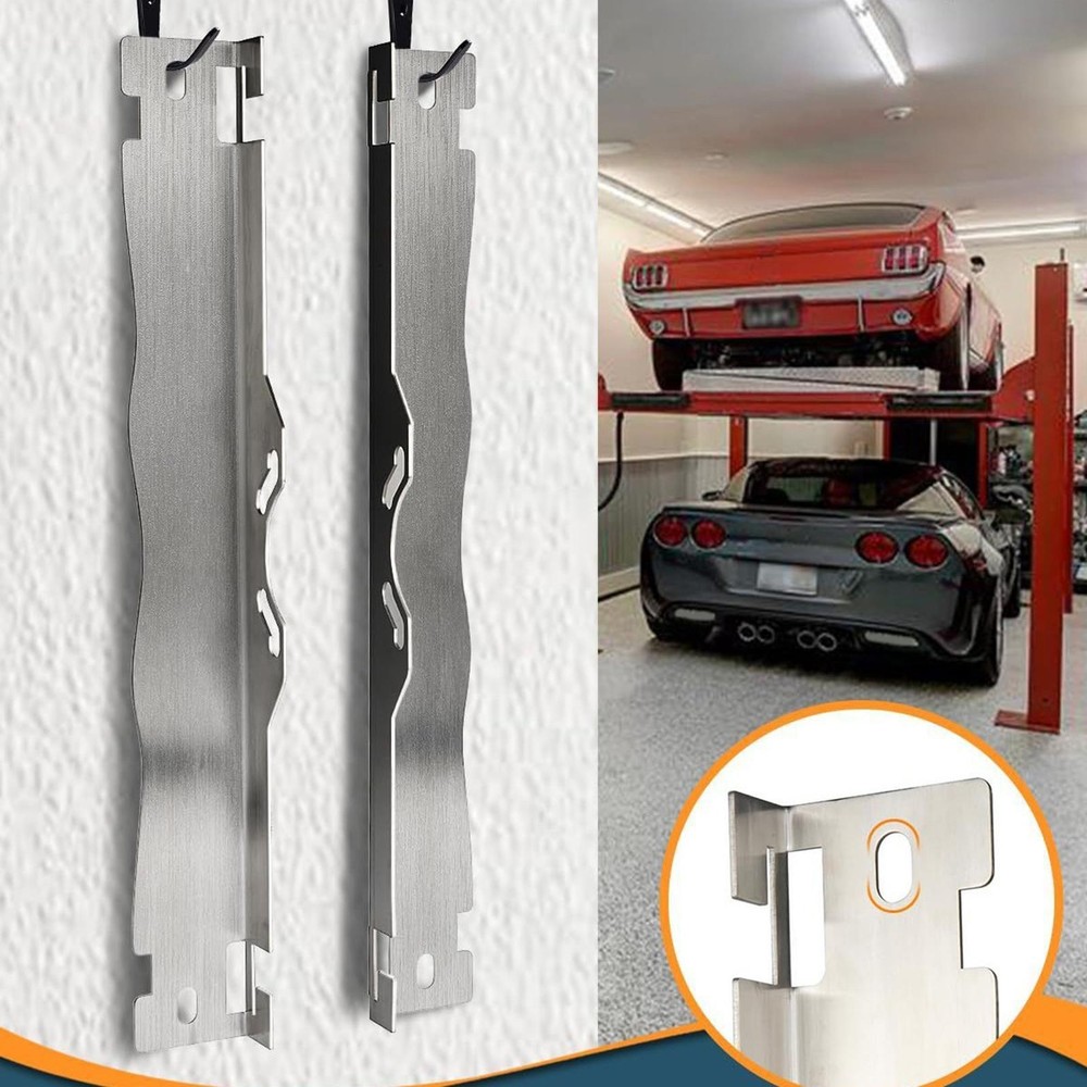 2Pcs Wheel Alignment Tool Toe Alignment Tool Plates Professional Stainless Steel