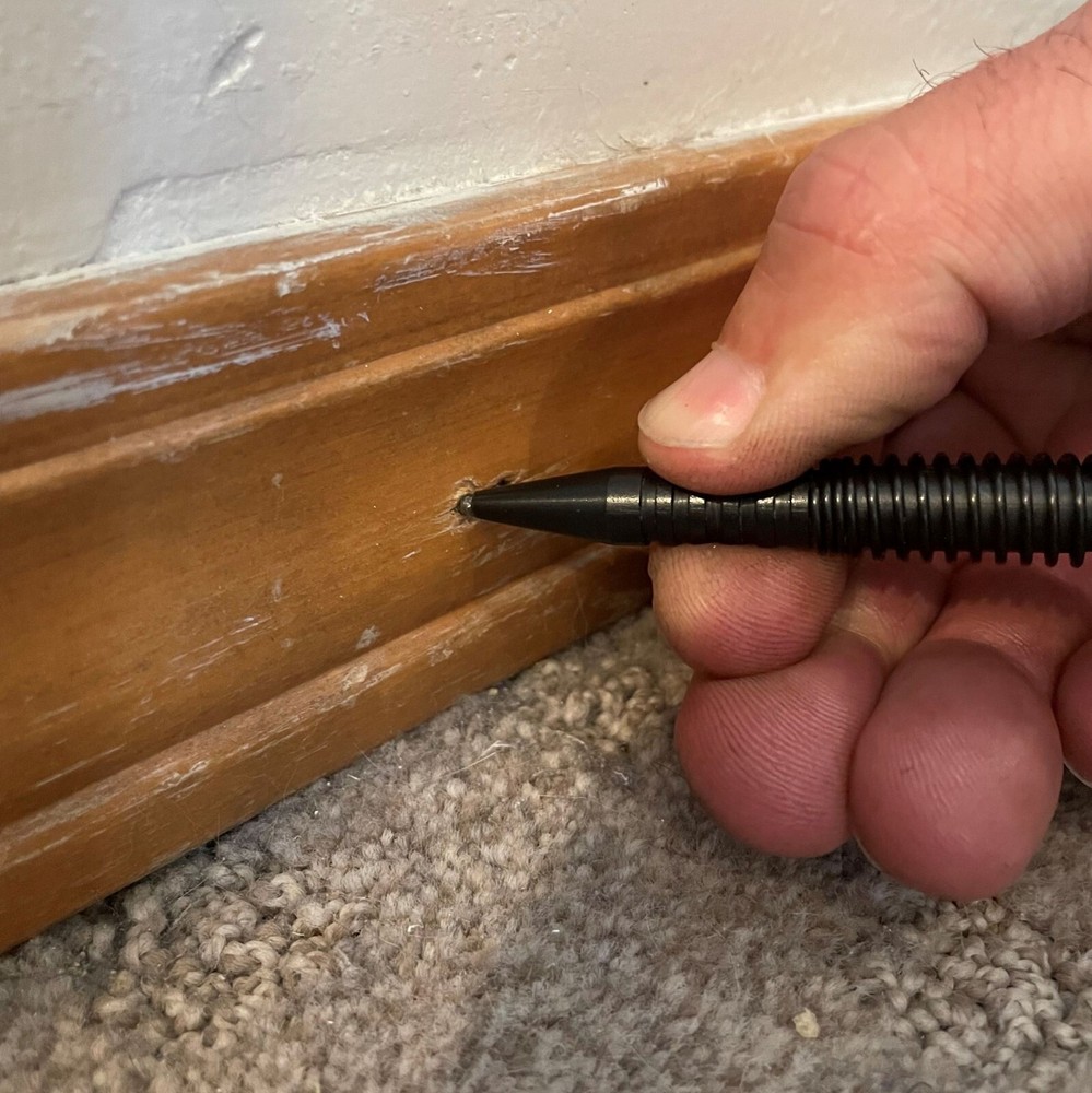 Center Punch - 2/32" (#2) Nail Set Hammerless Spring Tool Two Bit Snapper