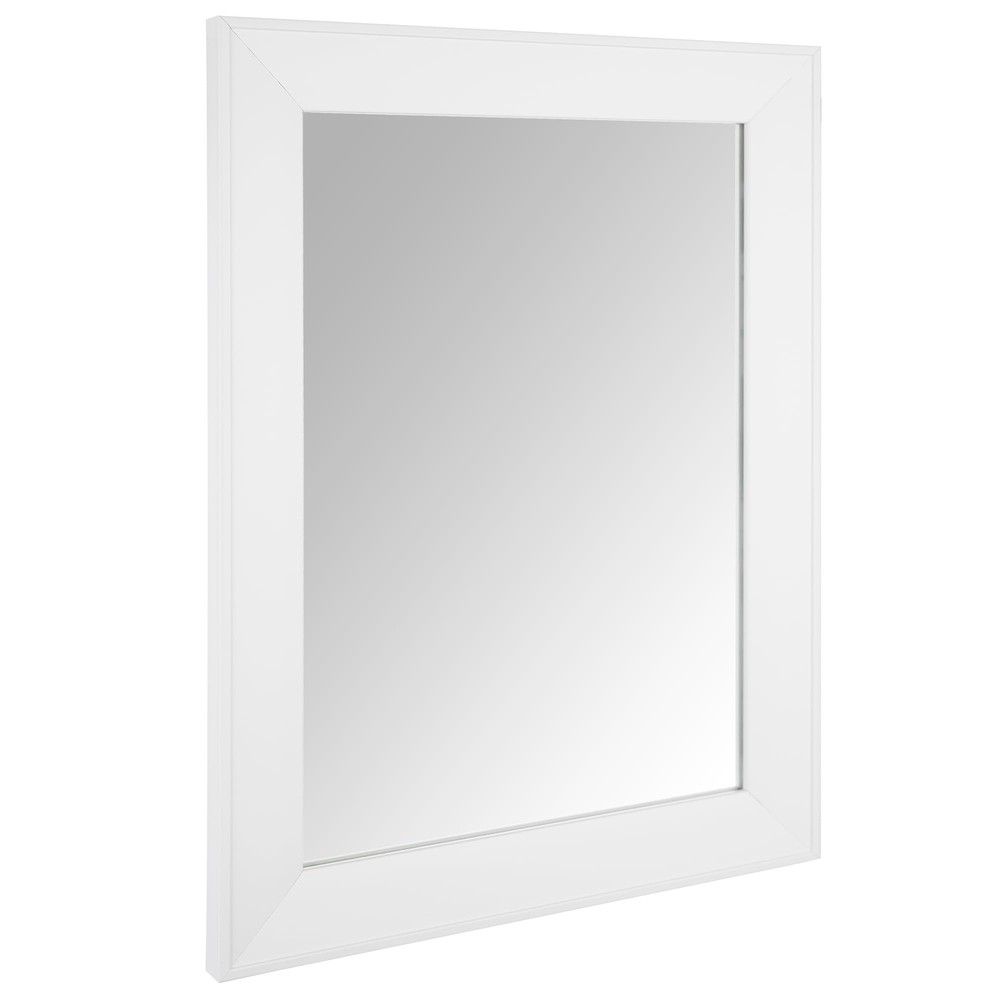Ruomeng Rectangular Wall Mirror 12" x 16" Beveled Framed Mirror for Bathroom,...