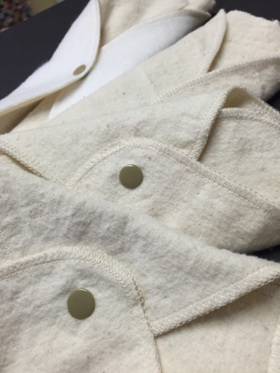 Single LadyWear Quick-Dry cloth menstrual pad - Organic 100% Cotton Flannel