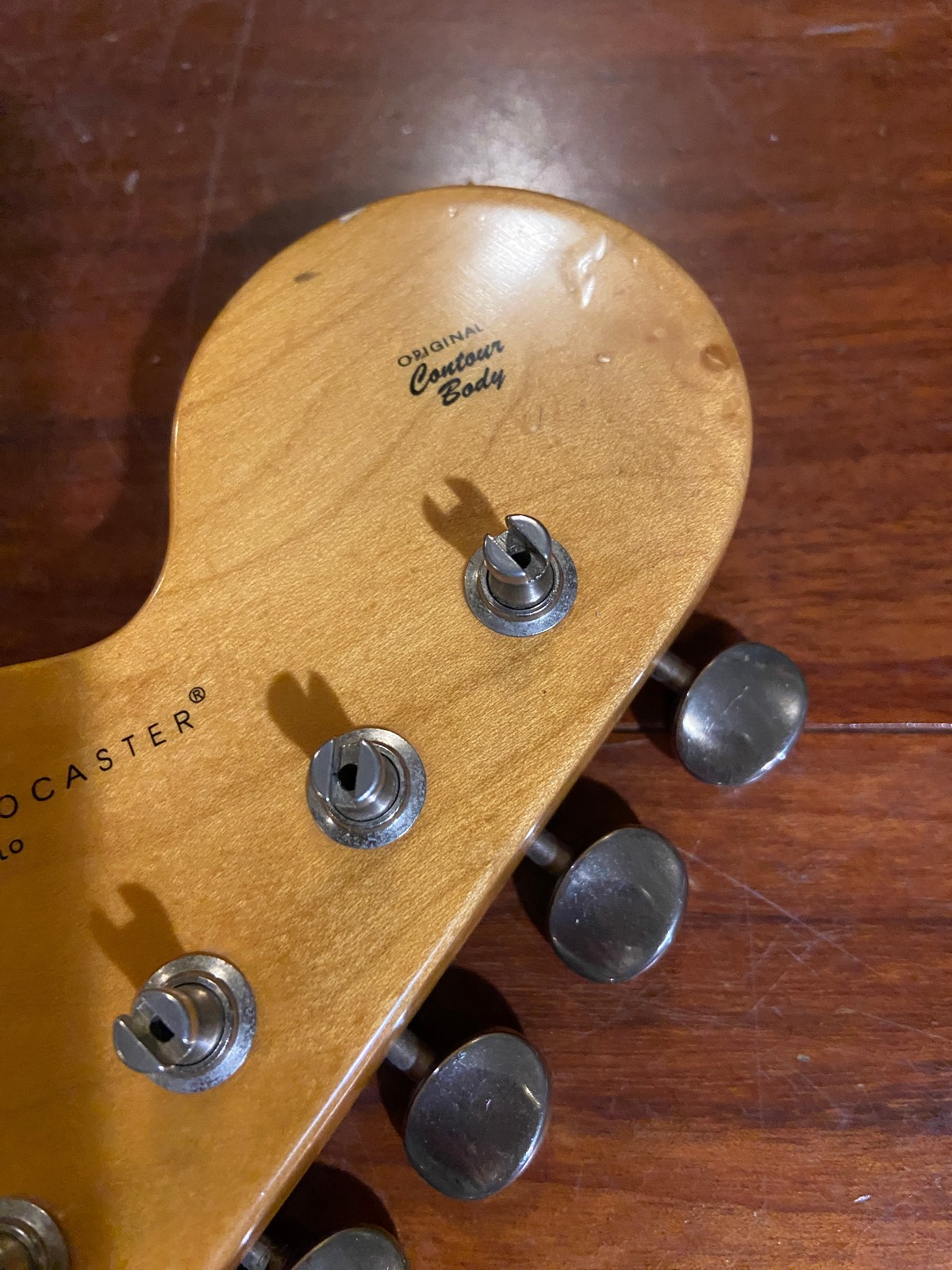 07 Fender pre Hendrix Vdoo Strat Reverse CBS Stratocaster Authentic Plate Tuners