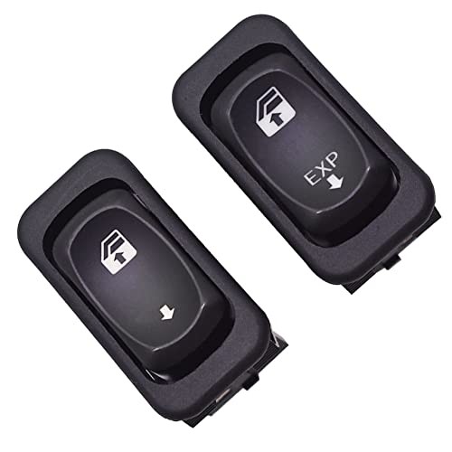 Power Window Switch 2-Pack Driver & Passenger Side Window Control Switch