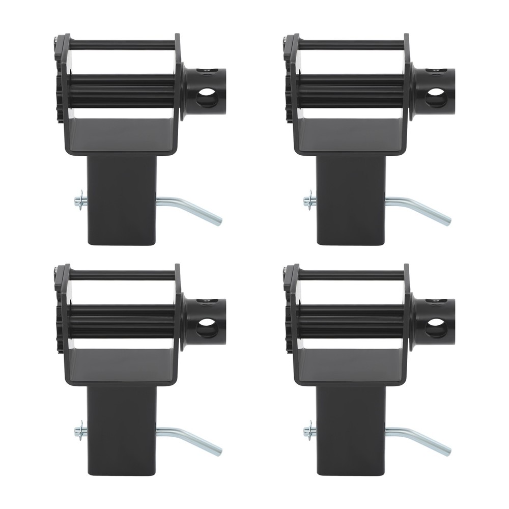 4 Pack Flatbed Winch Tie Down Trailer Stake Pocket Winch Flatbed Utility Set