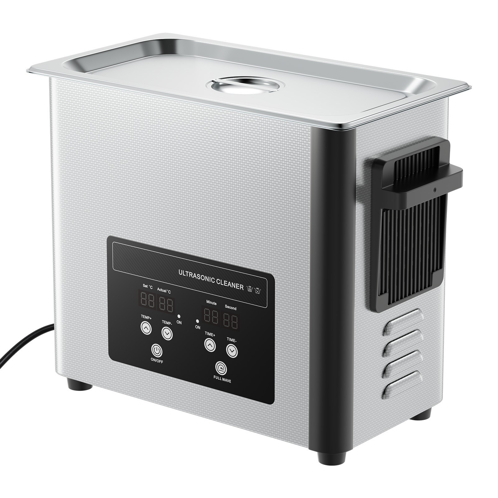 Uimoso 6L Ultrasonic Cleaner with Digital Timer & Heater Jewelry Cleaner 120W