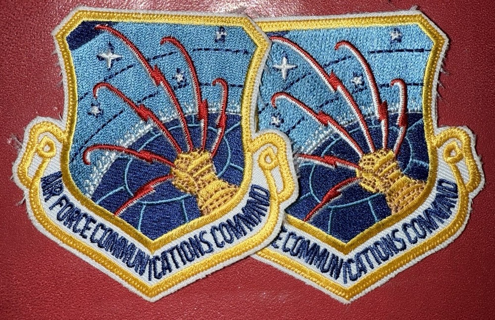 1980s - GWOT Era USAF Air Force Communications Command Patch (AM)
