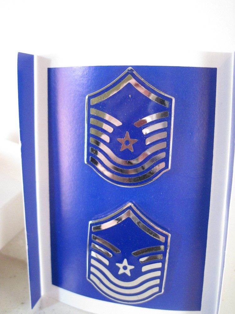 USAF MSG emblems set mint (xg219)--