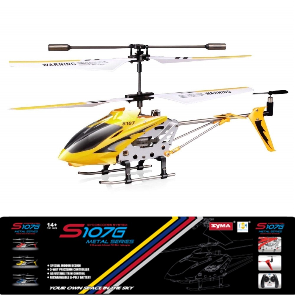 Mini S107/ U12S RC Helicopter Phantom 3CH 3.5 Channel Remote Control Helicopter