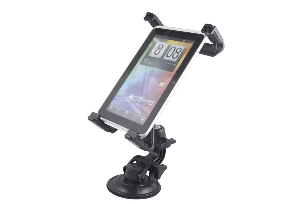 Car Windscreen Mount Holder For 7'' - 10'' Screen Size Tablet Windshield Bracket