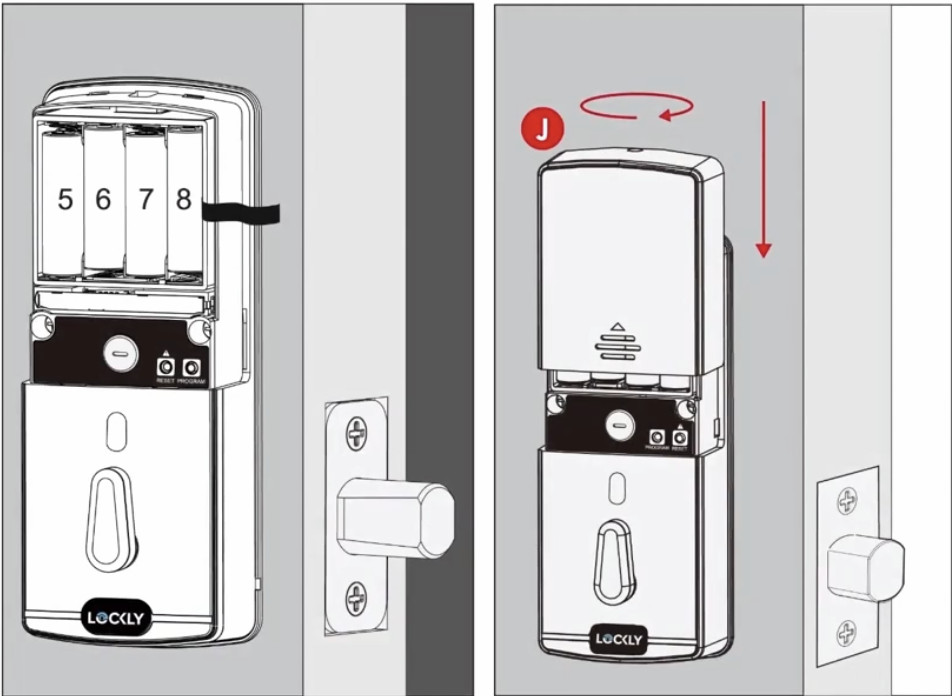 Lockly Access Touch, 3D Biometric Fingerprint Sensor - Smart Door Lock