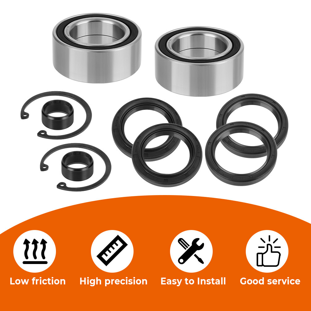 Front Wheel Bearings & Seals Kits for 1988-2000 Honda FourTrax 300 4x4 TRX300FW
