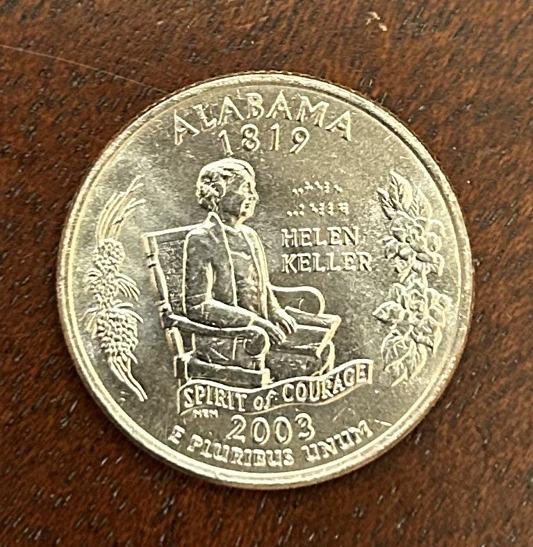 2003 D Alabama: State Quarter BU from mint roll