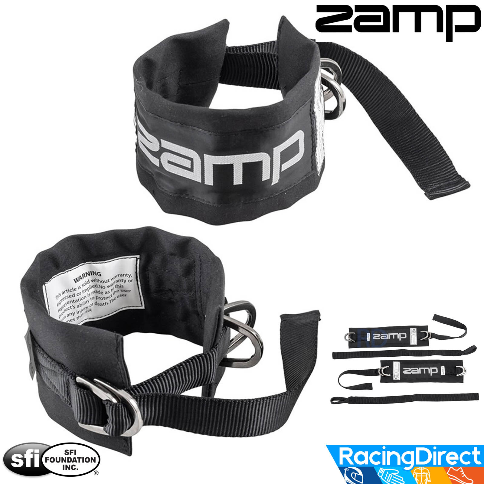 ZAMP - Open Cockpit SFI Arm Restraints - Karting / Open Cockpit Racing